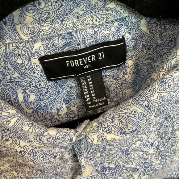 Paisley Casual Button Down - Picture 3 of 3